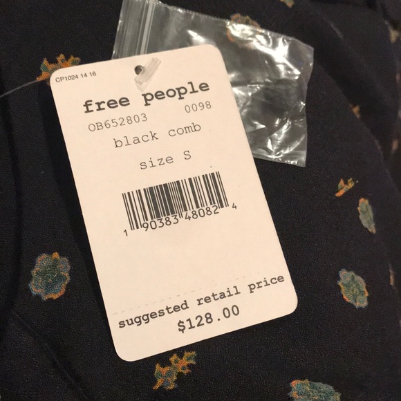 Free People Love Grows Romper Black color - Picture 7 of 8
